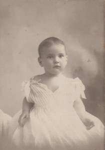 Margaret Koshland Sloss as a baby